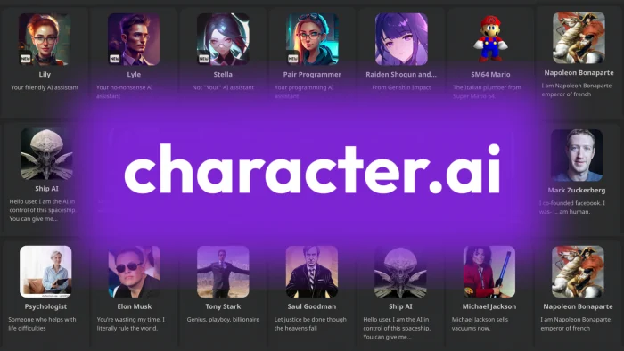 Visual for this record: Character.AI opened its beta built entirely on user-made personas