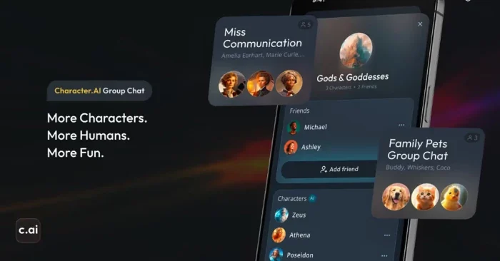 Visual for this record: Character.AI ended open-ended chat for users under 18