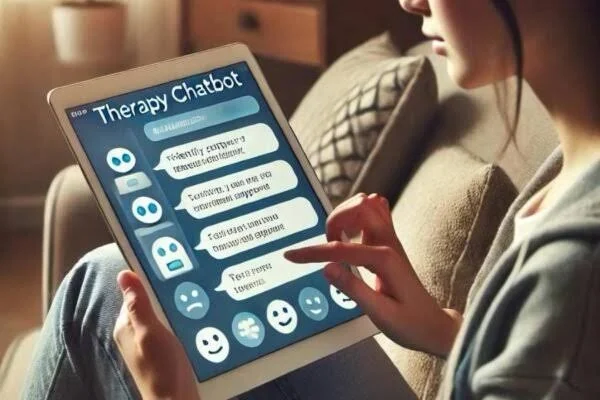 Visual for this record: Wellbeing studies on chatbots differ in size and funding