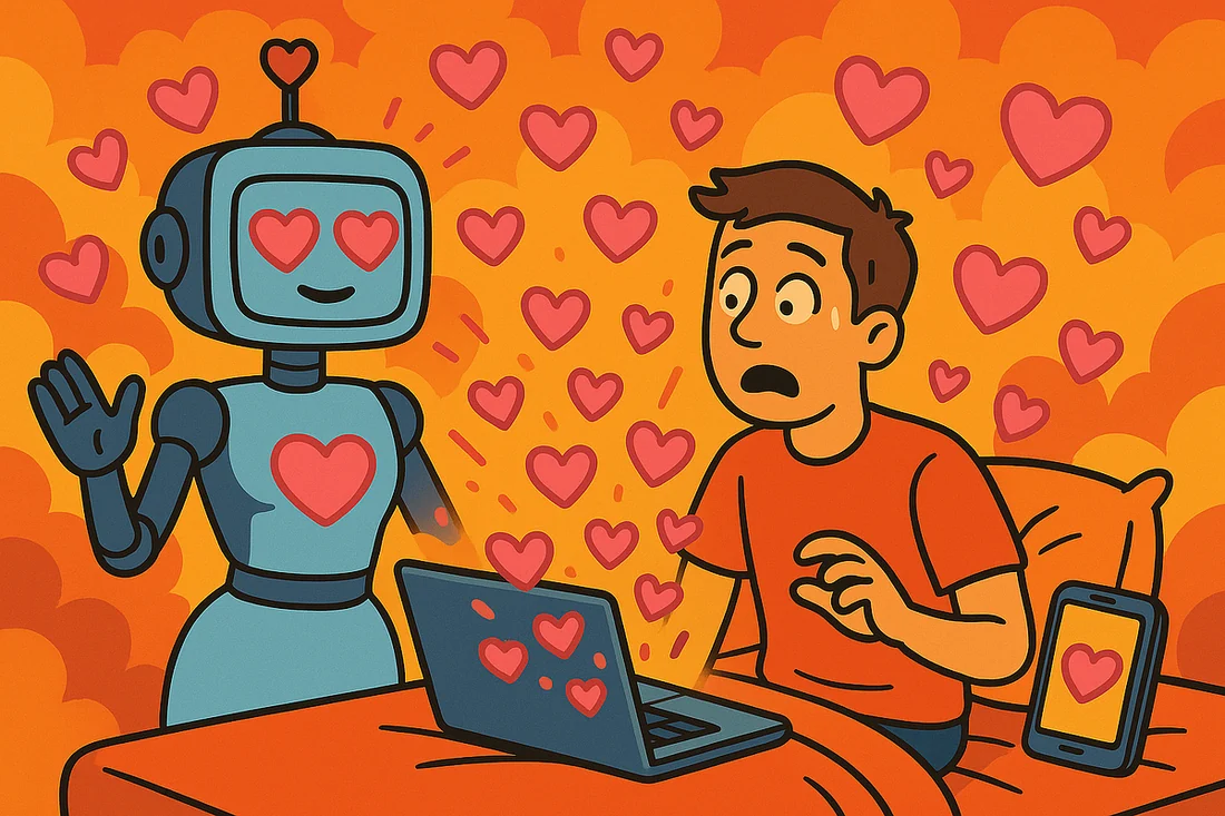 Visual for this record: A privacy review found every romantic chatbot it tested fell short