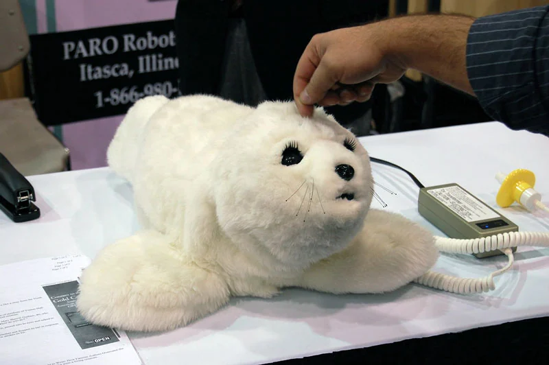 Visual for this record: A robot seal cleared US regulation years before its trial data arrived