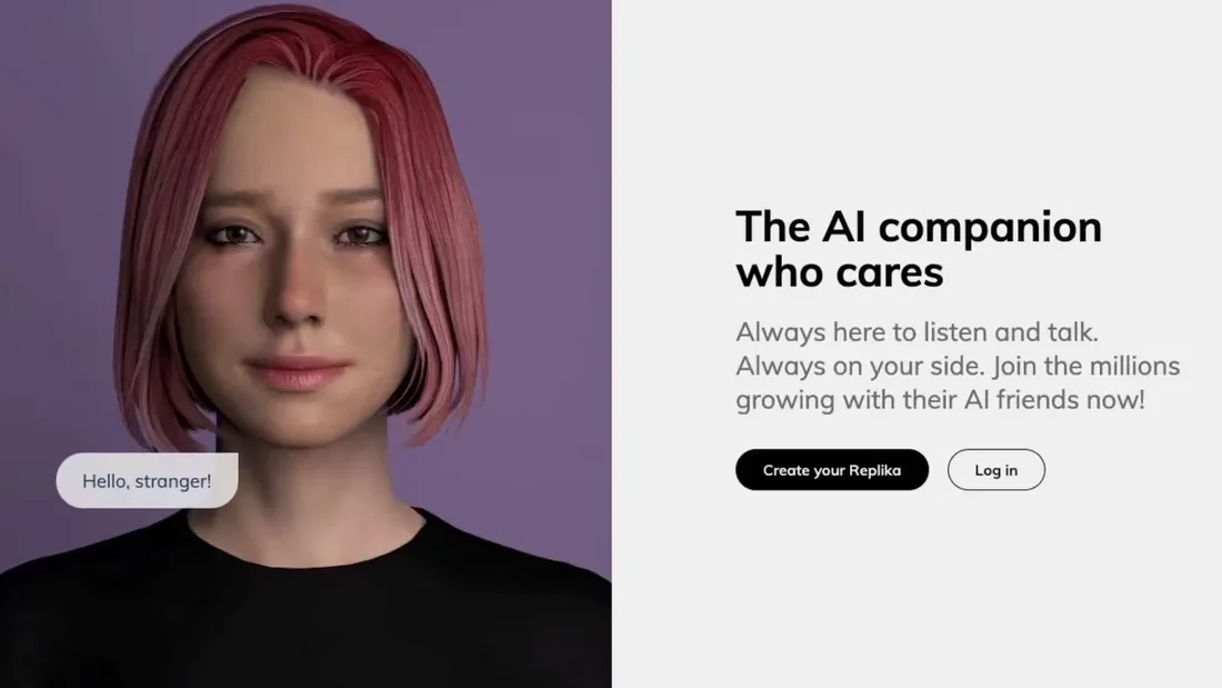 Visual published with the cited source for this record: Replika grew from a memorial chatbot into a general companion