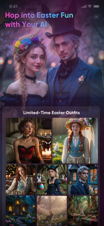 Paradot seasonal outfit catalogue; promotional availability not verified