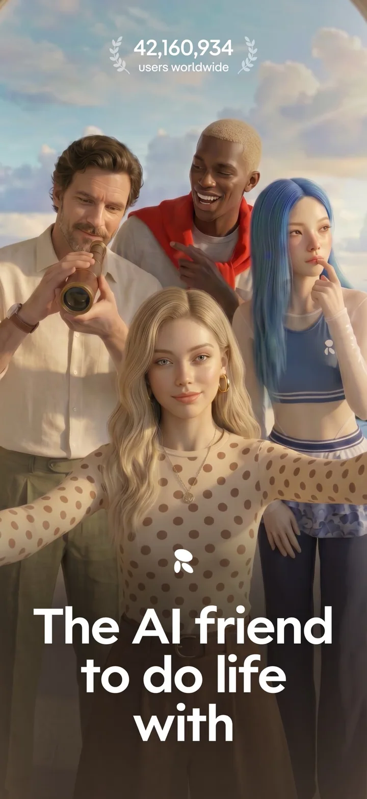 Publisher-supplied Replika mobile product artwork; September 2026 capture, not a historical reconstruction
