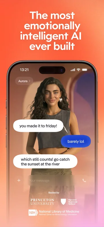 Publisher-supplied Replika mobile product artwork; September 2026 capture, not a historical reconstruction